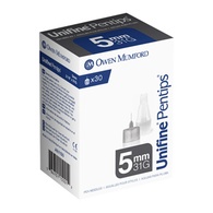 Owen Mumford Unifine Pentips Insulin Pen Needles - Multiple Sizes & Pack Qty.