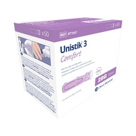 Owen Mumford Unistik 3 Comfort Safety Lancets - 28 Gauge, 1.8 mm Depth, Low Flow