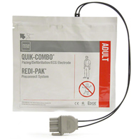 Quik-Combo The Palm Tree Group 11996-000017-Quik-Combo Defibrillation Electrode, Defibrillating Electrodes (EA/1)