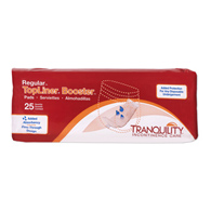 Tranquility TopLiner Tranquility 2070-TopLiner Added Absorbency Incontinence Booster Pad, 2-3/4 x 14 in, Pads & Liners (BG/25)