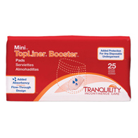 Tranquility TopLiner Tranquility 2072-TopLiner Mini Incontinence Booster Pad, 2-3/4 x 10-1/2 in, Pads & Liners (PK/1)