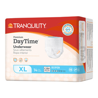 Tranquility Premium DayTime Tranquility 2107-Tranquility Premium DayTime Heavy Protection Absorbent Underwear, Extra (BG/14)