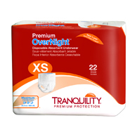 Tranquility 2113 Premium OverNight Pull On Diapers-Extra Small-88/Case