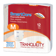 Tranquility SmartCore Tranquility 2312-Tranquility SmartCore Maximum Protection Incontinence Brief, Medium (PK/12)