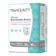 Tranquility Essential Tranquility 2743-Tranquility Essential Heavy Incontinence Brief, Extra Small (BG/10)
