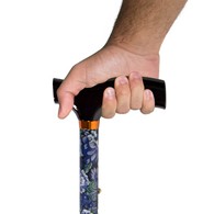 PCP 2135 Folding Adjustable Cane with Fritz Handle
