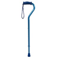 PCP 214170 Offset Cane w/ Soft Silicone Handle - Adjustable Height