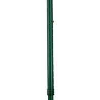 PCP 214172 Offset Cane w/ Soft Silicone Handle - Adjustable Height - Green - Molded Grip