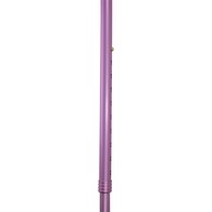 PCP 214173 Offset Cane w/ Soft Silicone Handle - Adjustable Height - Pink - Molded Grip