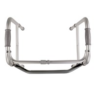 PCP 5051-J Folding Adjustable Walker - Single Release - Junior Size (25"-32") - No Wheels - Rubber Tips