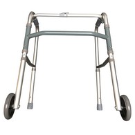 PCP 5052-JW Folding Adjustable Walker - Double Release - Junior Size (25"-32") - With Wheels