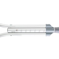 PCP 5094 Push-Button Adjustable-Height Underarm Crutches - For Hgt. 4'2"-4-8" - Child Size