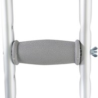 PCP 5094 Push-Button Adjustable-Height Underarm Crutches - For Hgt. 4'2"-4-8" - Child Size