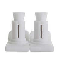 PCP 5106 Ski Glide Attachment For Walker Legs (Pair) - White