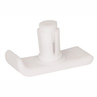 PCP 5106 Ski Glide Attachment For Walker Legs (Pair) - White