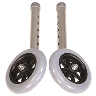 PCP 5109 Wheel Attachment Kit For Walker - Chrome