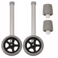 PCP 5109 Wheel Attachment Kit For Walker - Chrome