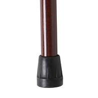 PCP 5121 Wood Cane with Round Handle - Mahogany - Medium Grip