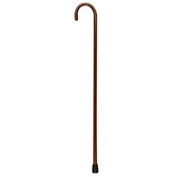 PCP 5121 Wood Cane with Round Handle - Mahogany - Medium Grip