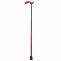 PCP 5131-11 Wood Cane with Derby Handle - Ramin Wood - Large Grip