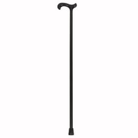 PCP 5131-21 Wood Cane with Derby Handle - Black Beechwood - Large Grip