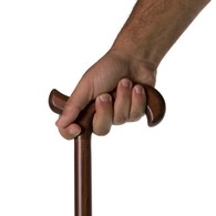 PCP 5131 Wood Cane with Derby Handle