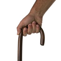 PCP 5133 Wood Cane with Round Handle