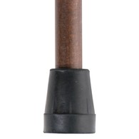 PCP 5135 Wood Cane with Round Handle - Walnut - Small Grip