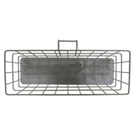 PCP 5166 Wire Basket For Dual Release Walker - White