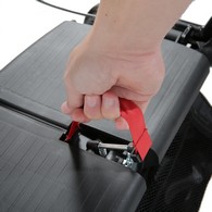 PCP 5305 Lightweight Adjustable Rollator - Black