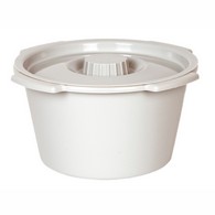 PCP 5514 Replacement Pail for Standard & Bariatric Commodes - Gray - 1.5 gal