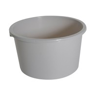 PCP 5515-L Replacement Liner/Splash Guard for Standard & Bariatric Commodes - Gray