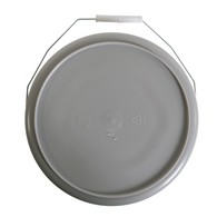 PCP 5515 Replacement Pail for Standard & Bariatric Commodes - Gray - 2.5 gal