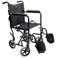 PCP 6006 Adjustable Transport Chair - Black