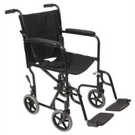 PCP 6006 Adjustable Transport Chair - Black