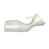 PCP 6088 Female Urinal, Portable, Bed Pan - Clear Plastic