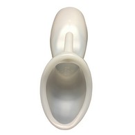 PCP 6088 Female Urinal, Portable, Bed Pan - Clear Plastic