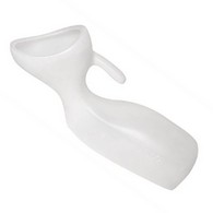 PCP 6088 Female Urinal, Portable, Bed Pan - Clear Plastic