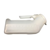 PCP 6091 Male Urinal, Portable, Bed Pan - Clear Plastic