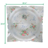 PCP 6096 Inflatable Hair Wash Basin - Flower Print