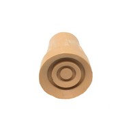 PCP 6099-T Pair of Replacement Crutch Tips (Pair) - Tan - Small (3/4" Dia.)