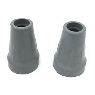 PCP 6100 Pair of Replacement Crutch Tips - Multiple Colors & Sizes