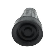 PCP 6101-B Pair of Replacement Crutch Tips (Pair) - Black - Large (1" Dia.)