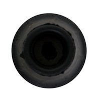PCP 6101-B Pair of Replacement Crutch Tips (Pair) - Black - Large (1" Dia.)