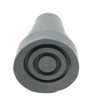 PCP 6101-G Pair of Replacement Crutch Tips (Pair) - Gray - Large (1" Dia.)