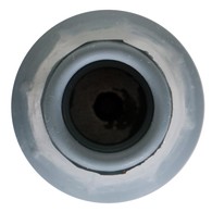 PCP 6101-G Pair of Replacement Crutch Tips (Pair) - Gray - Large (1" Dia.)