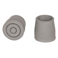 PCP 6102-G Replacement Walker Tips - 1.25 in Dia. - Gray (4 Pack)
