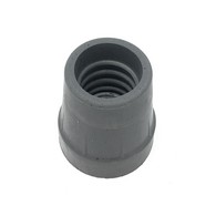 PCP 6104-G Pair of Replacement Cane Tips for All PCP Canes - Gray - 7/8 in Dia.