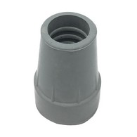 PCP 6105-G Pair of Replacement Cane Tips for All PCP Canes - Gray - 3/4 in Dia.