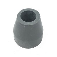 PCP 6106 Replacement Quad Cane Tips - 5/8 in Diameter (4 Pack)
